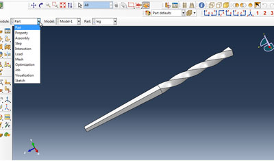 آموزش محاسبه بار گرانشی روی میز در abaqus